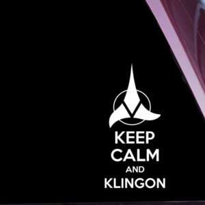Keep Calm Klingon