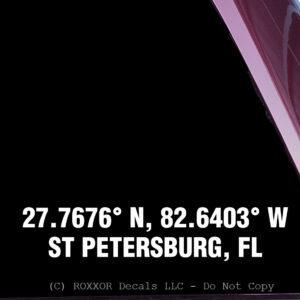 St Petersburg Longitude and Latitude